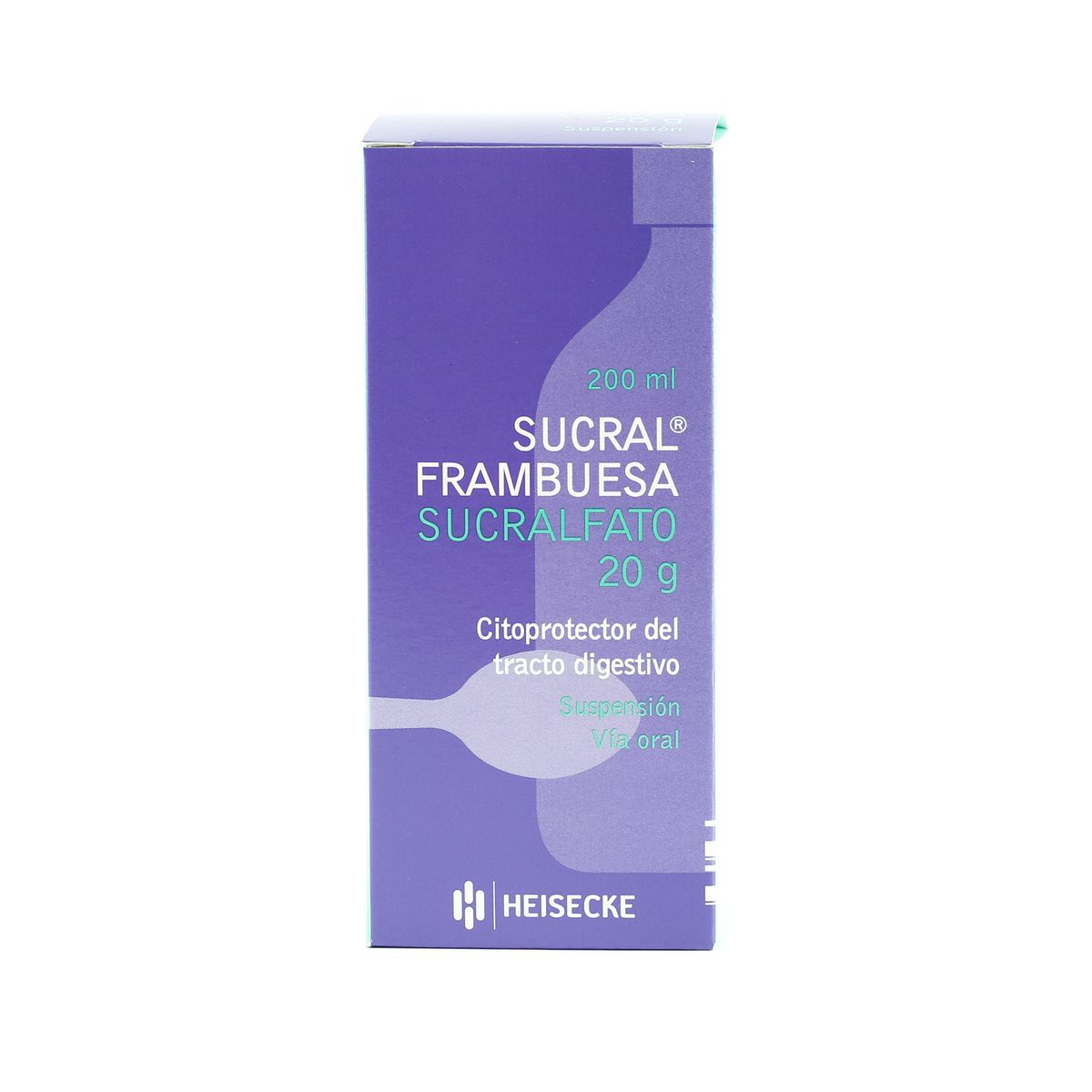 Sucral ® Frambuesa Sucralfato 20 g - Frasco de 200 ml