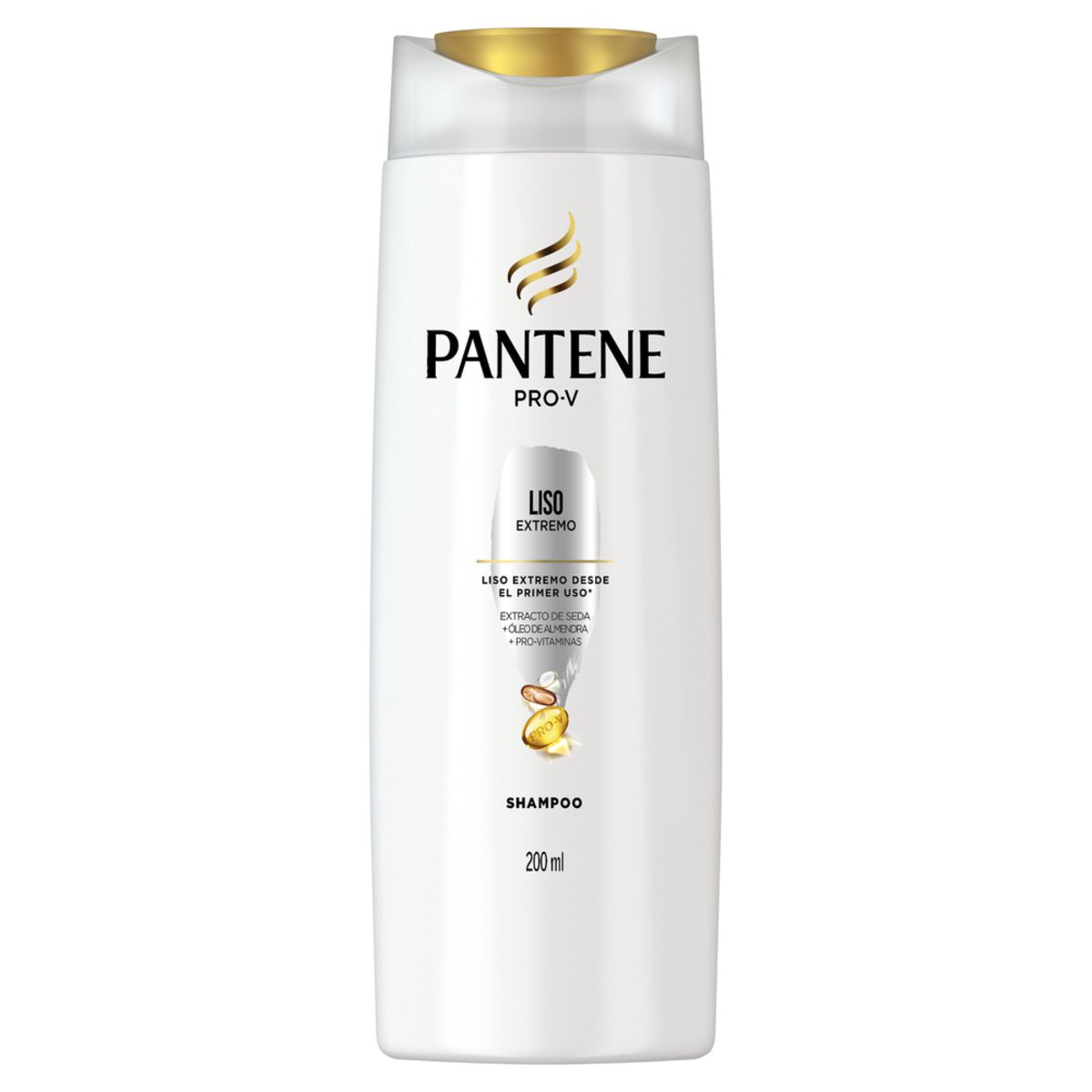 Pantene Pro-V Liso Extremo Shampoo - Frasco de 200 ml