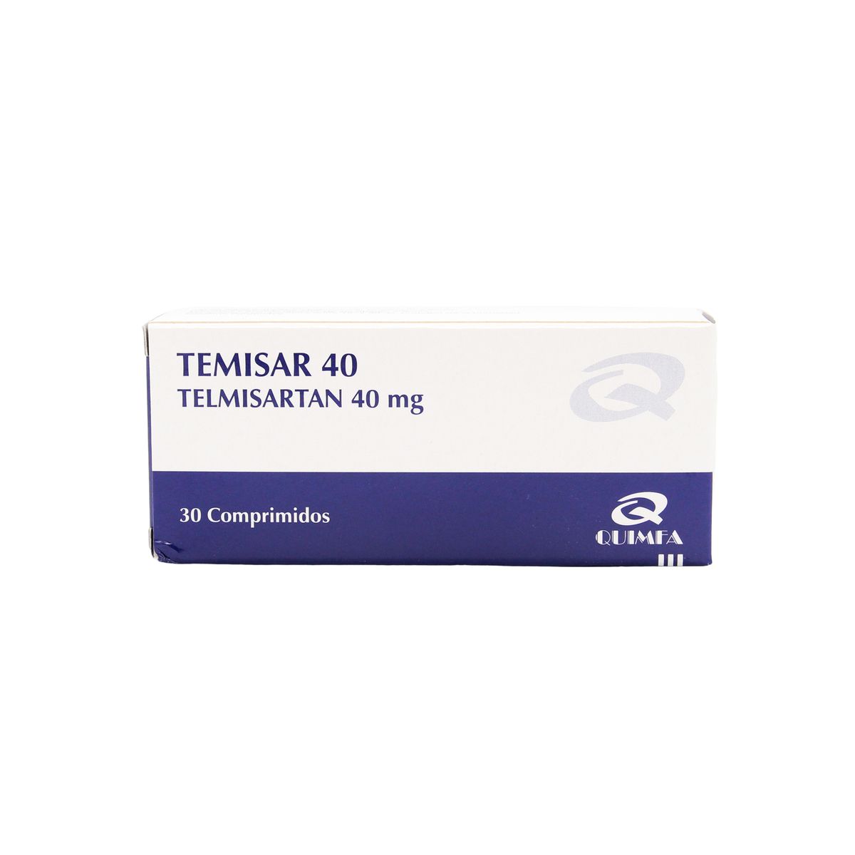 Temisar 40 Temisartan 40 mg - Caja de 30 comprimidos