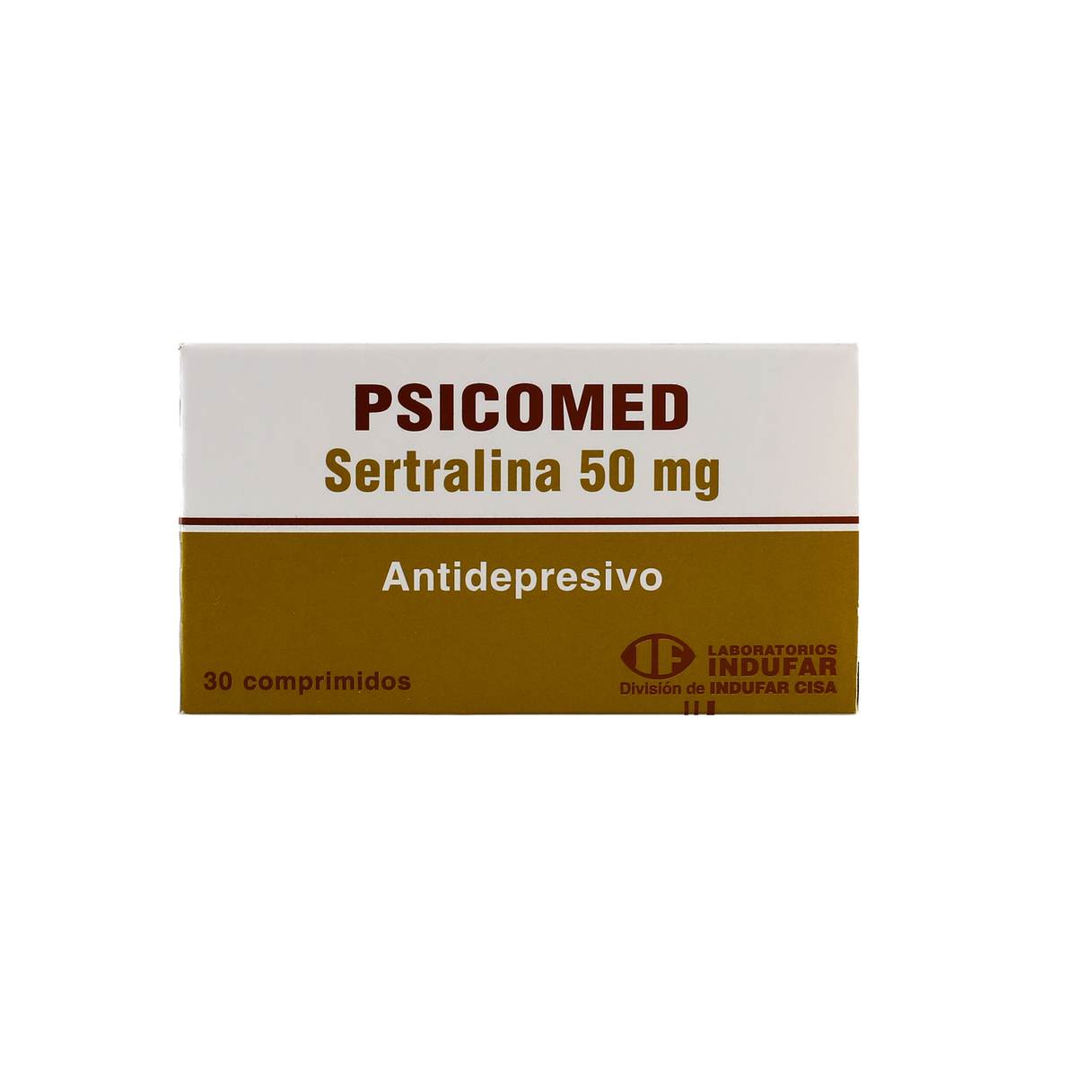 Psicomed Sertralina 50 mg - Caja de 30 comprimidos