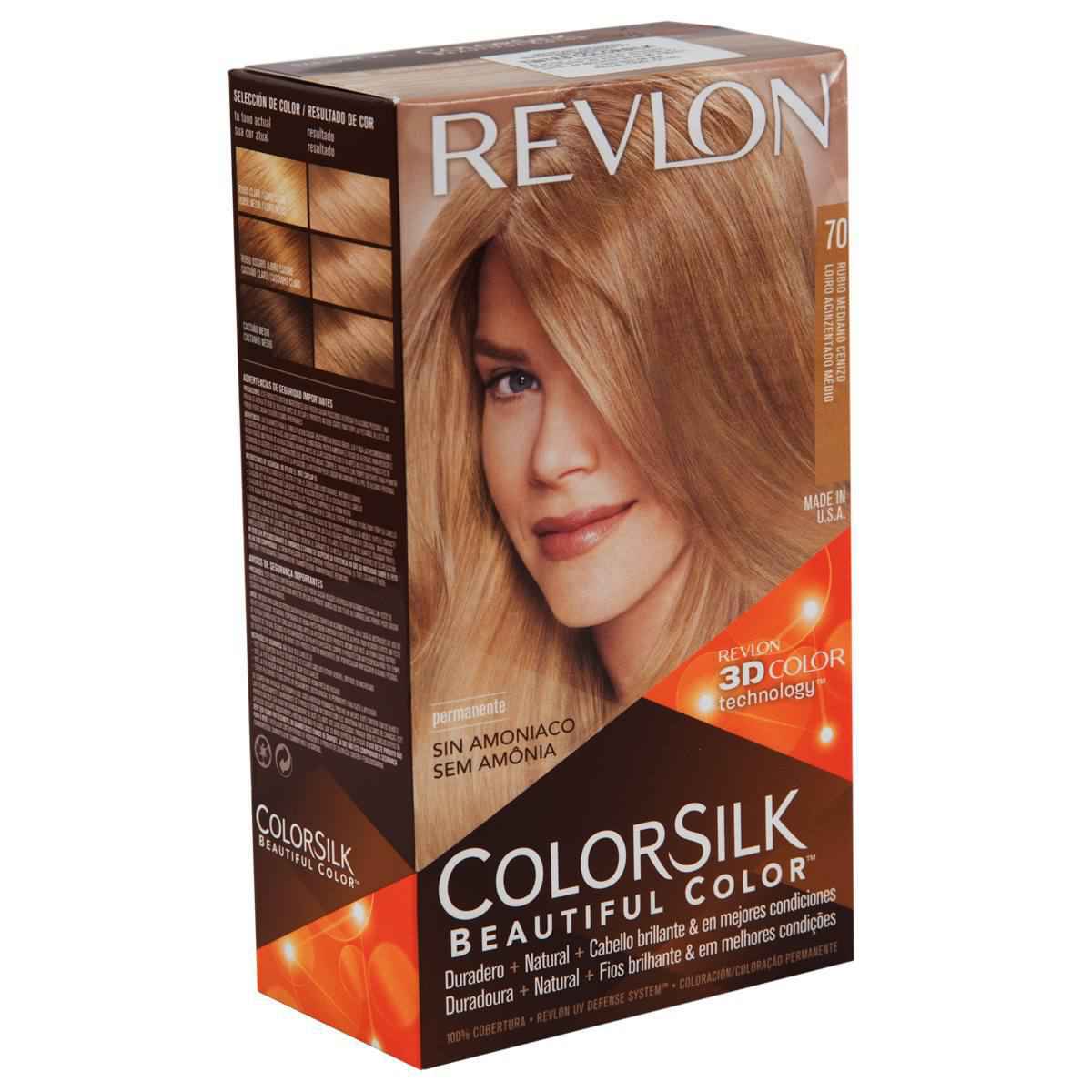 Revlon colorsilk mediumash blonde N 70