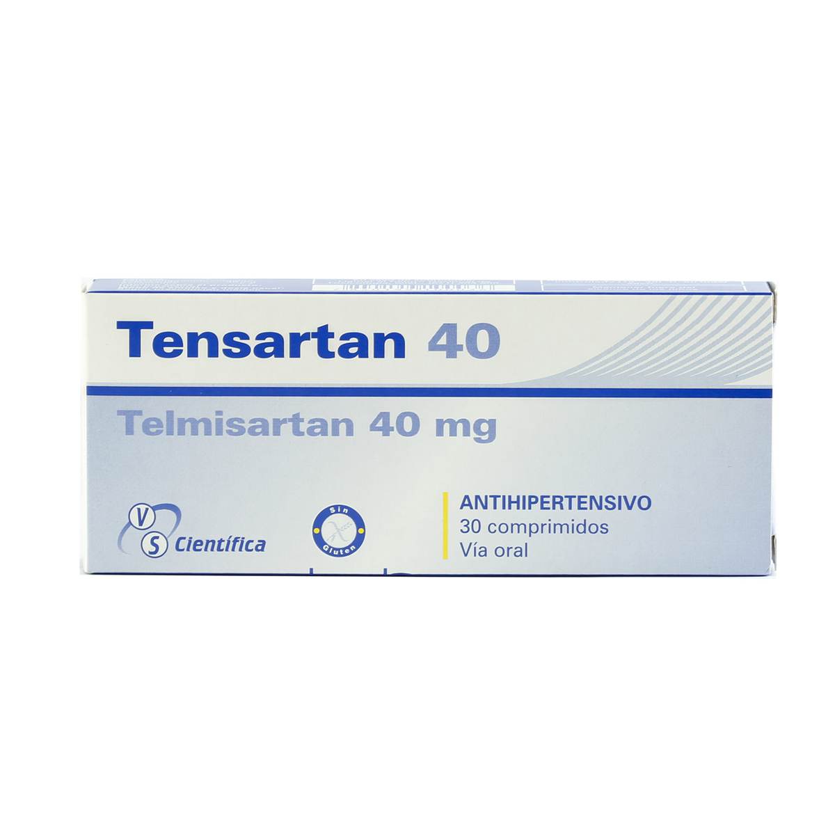 Tensartan Telmisartan 40 mg - Caja de 30 comprimidos