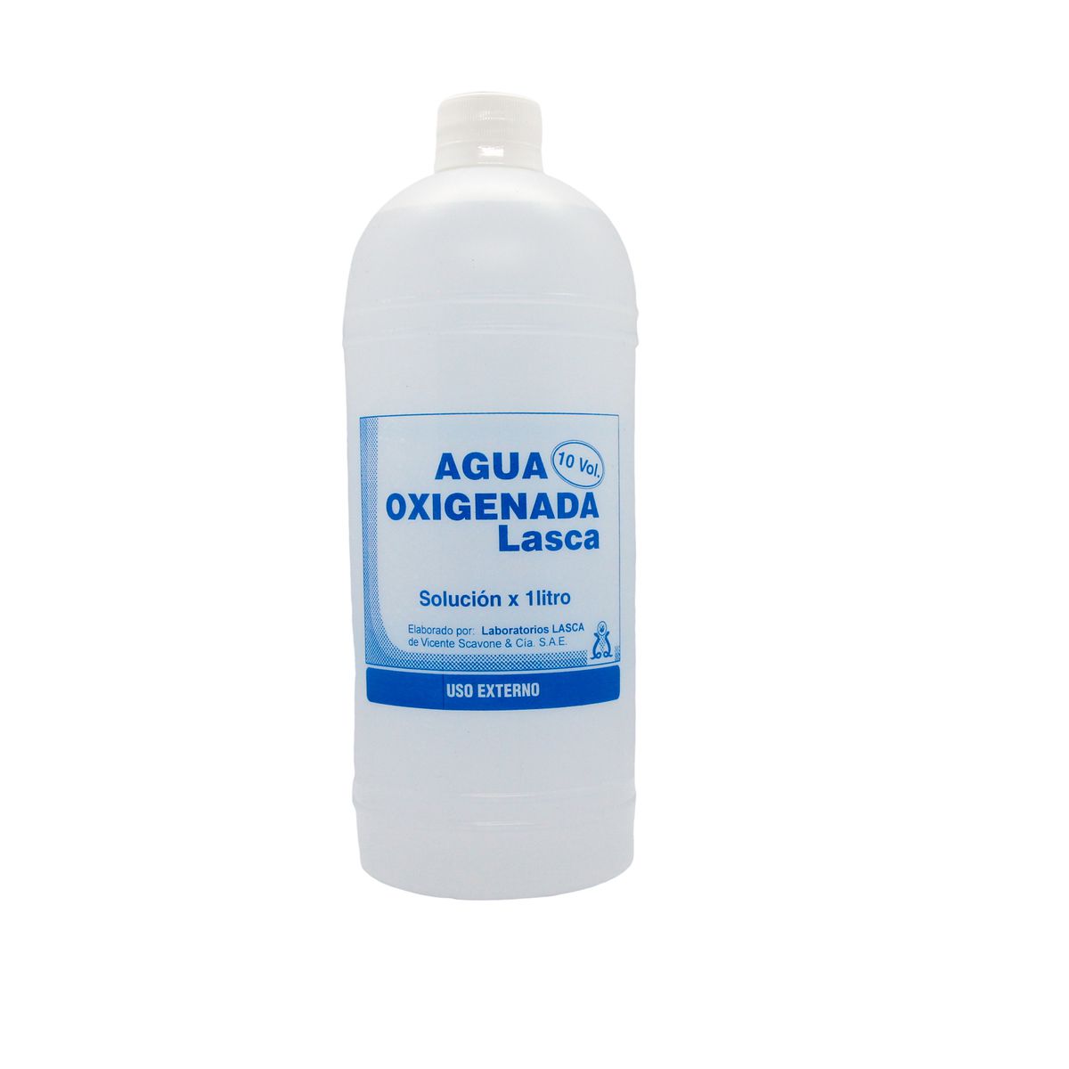 Agua Oxigenada Lasca 10 Volumenes - Frasco de 1000 ml