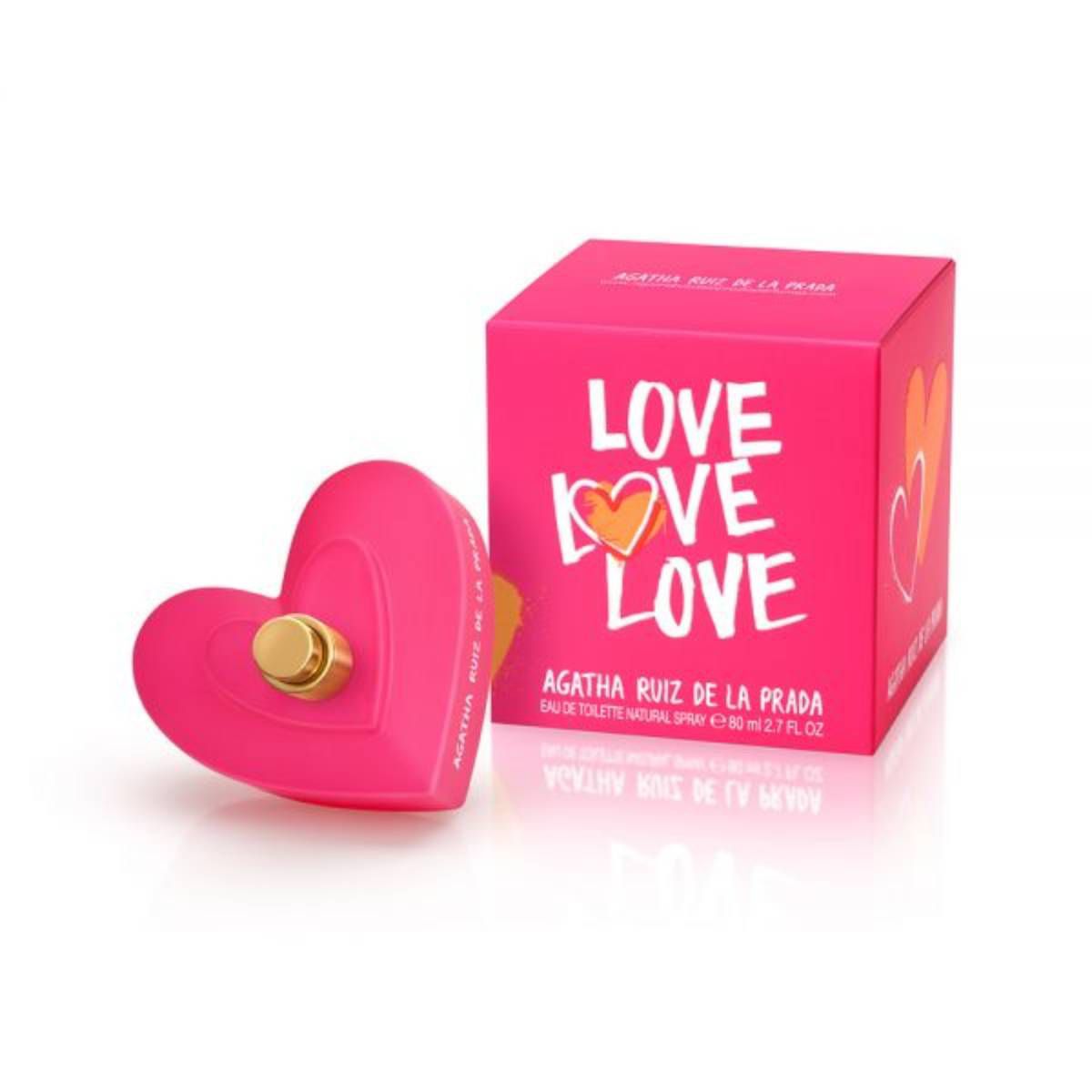 AGATHA LOVE LOVE EAU DE TOILETTE - FRASCO DE 80 ML