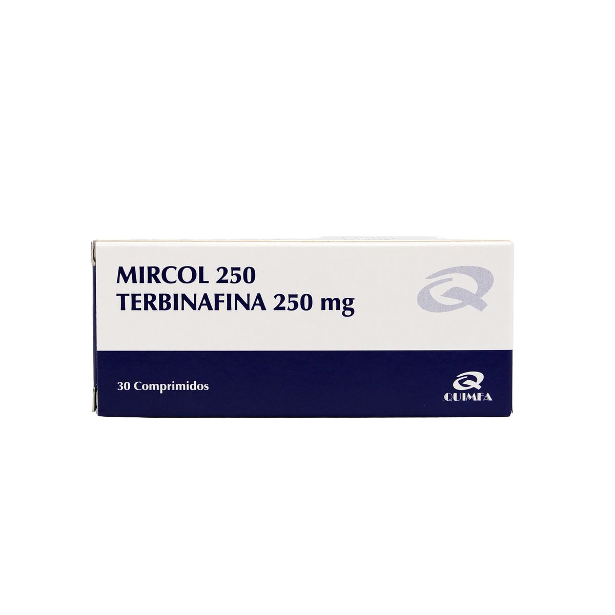 Mircol Terbinafina 250 mg - Caja de 30 comprimidos