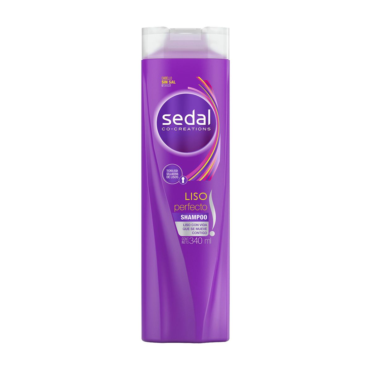 Sedal Liso Perfecto Shampoo - Frasco de 340 ml
