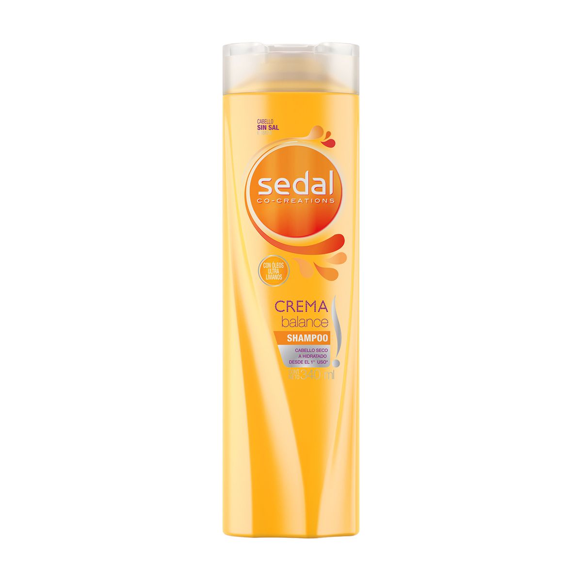 Sedal Crema Balance Shampoo - Frasco de 340 ml