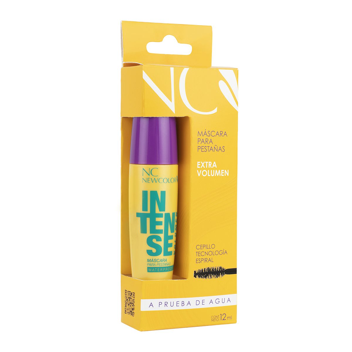 New Color mascara de pestañas intense volumen wp blis