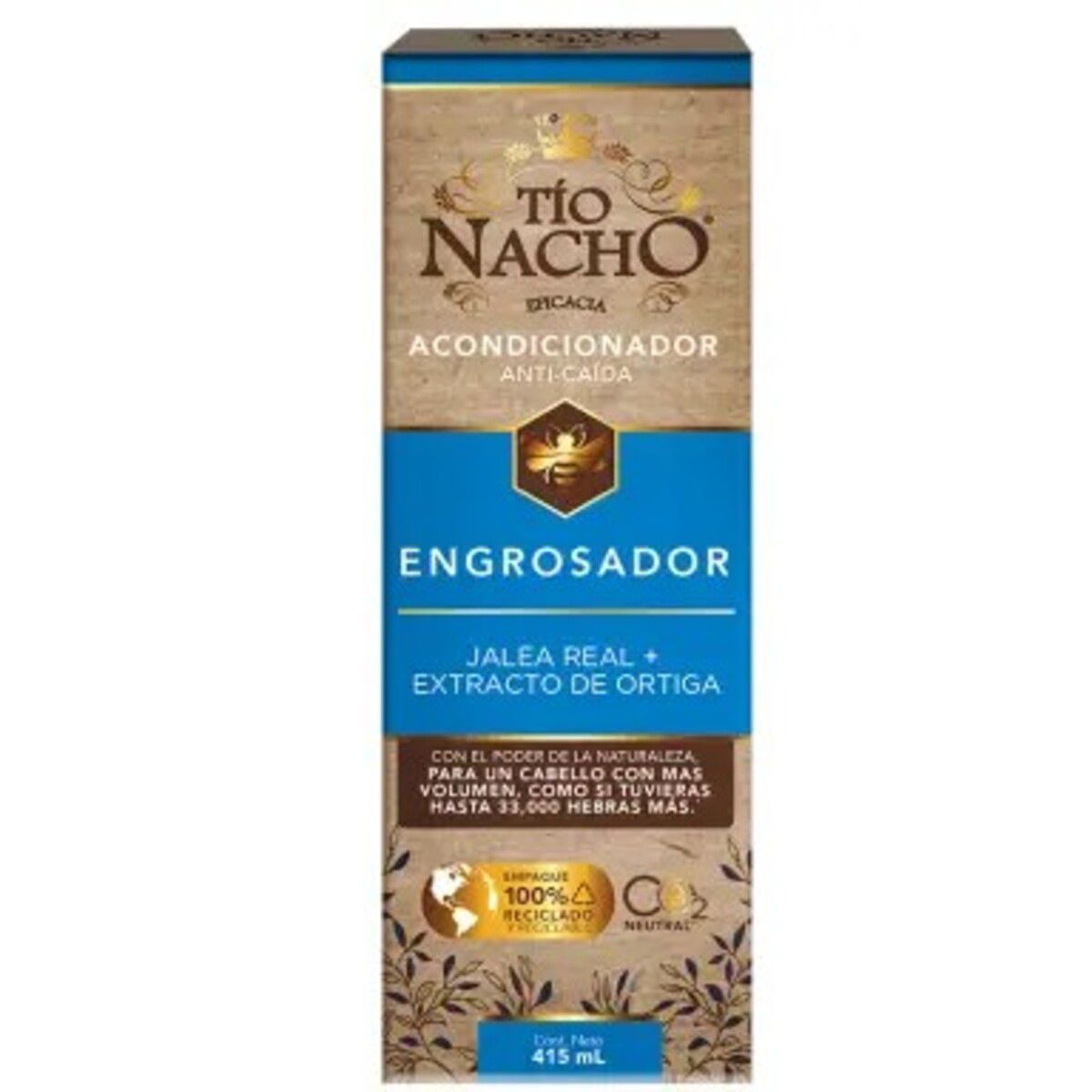 TIO NACHO ACONDICIONADOR ENGROSADOR ANTI CAIDA 415 ML