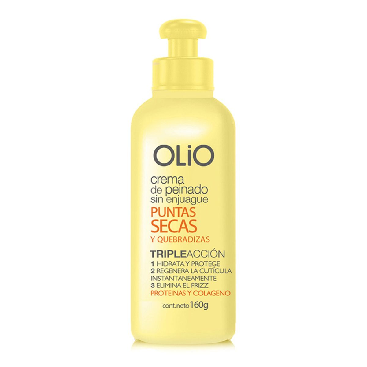 OLIO CREMA PARA PEINAR PUNTAS SECAS TRI ACCION 160GRS