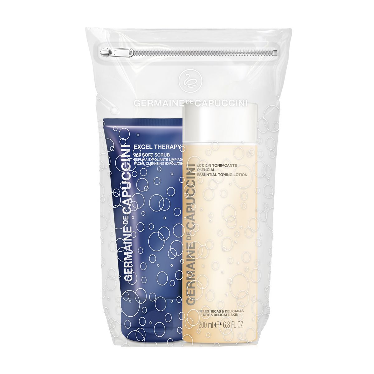 GERMAINE DUO SOFT (365 SCRUB+LOCION TONICA)