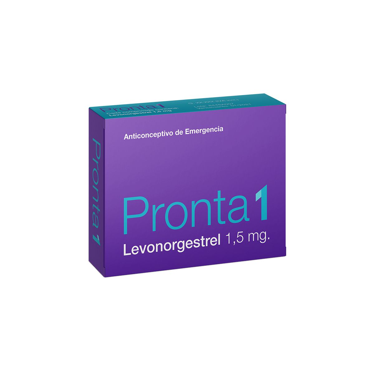 Pronta 1 Levonorgestrel 1,5 mg - Caja de 1 comprimido