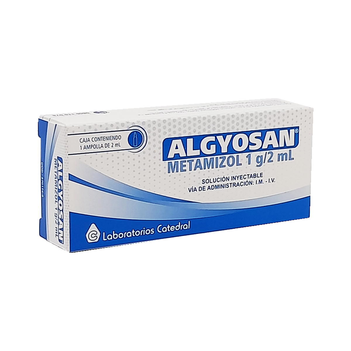 Algyosan Metamizol 1g / 2 ml - Caja de 1 ampolla de 2 ml