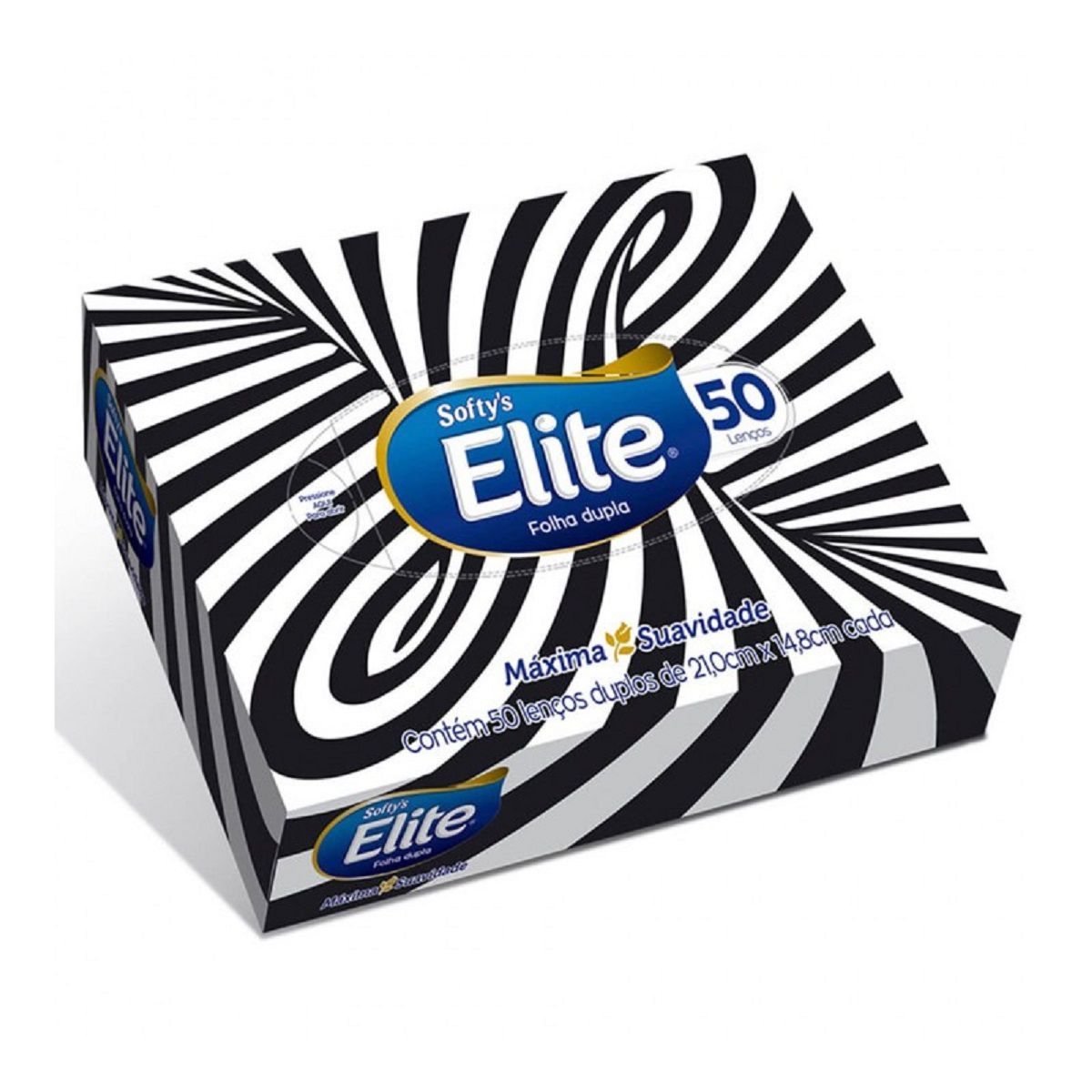 Elite Pañuelos Desechables - Caja de 50 unidades