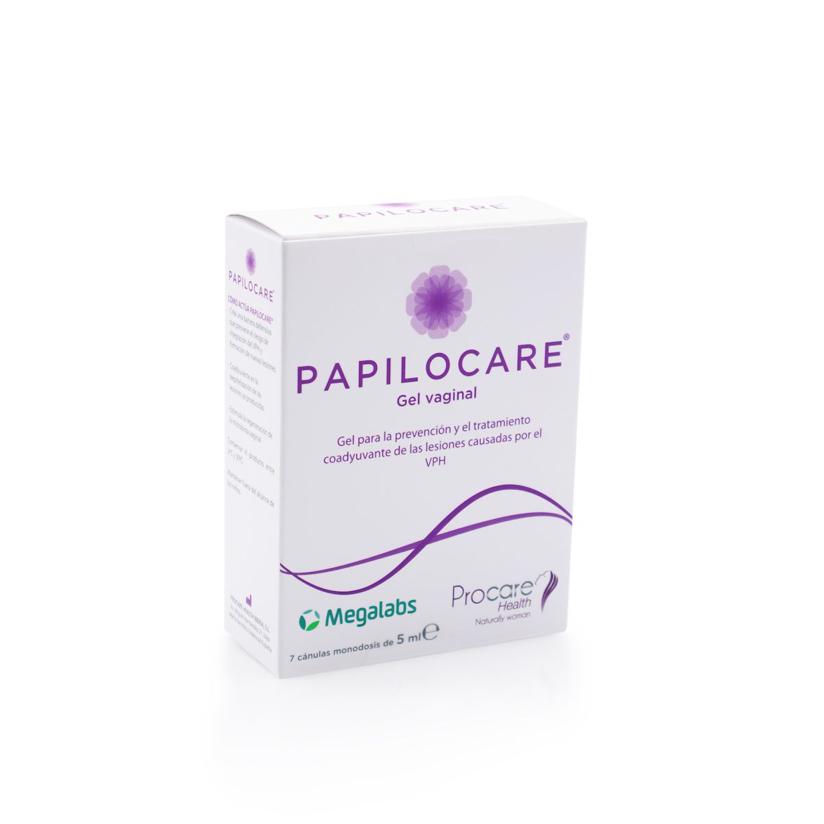 Papilocare Gel Vaginal Caja de 7 cánulas monodosis