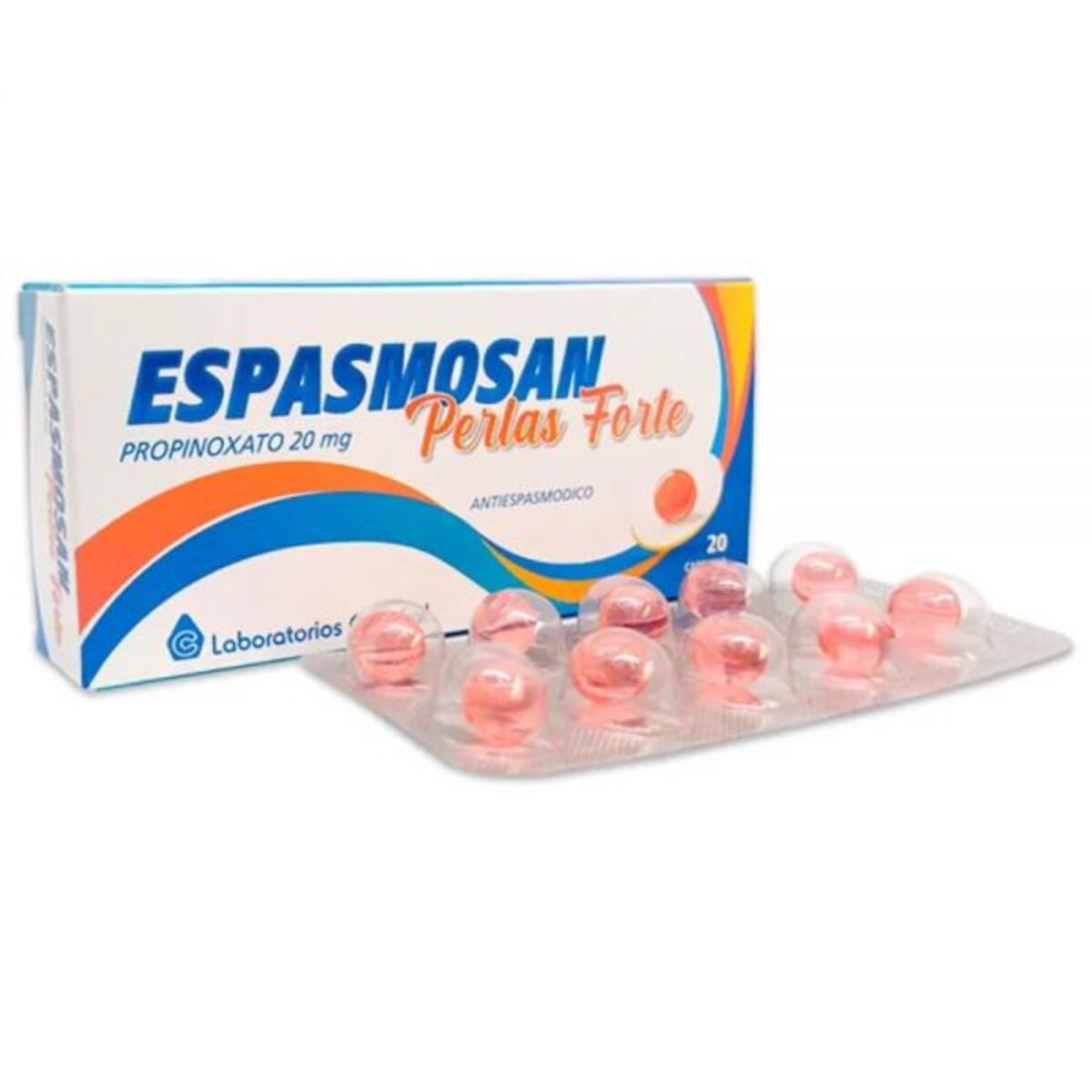 Espasmosan perlas Forte - caja de 20 capsulas blandas