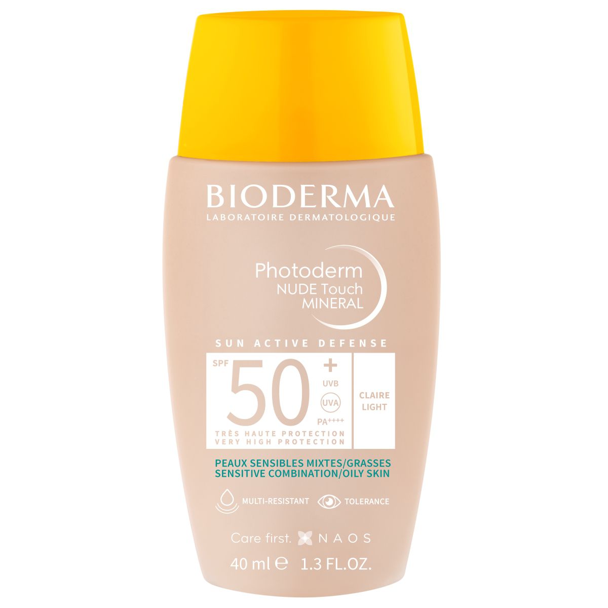 BIODERMA PHOTODERM NUDE TOUCH CLAIRE SPF50 X 40 ML