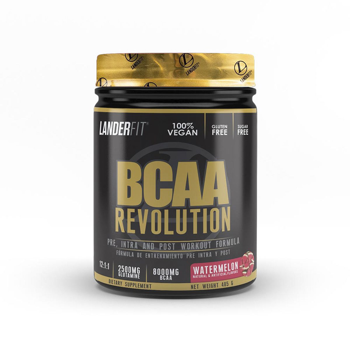 BCAA REVOLUTION WATERMELON LANDERFIT FR. X 405 GR.