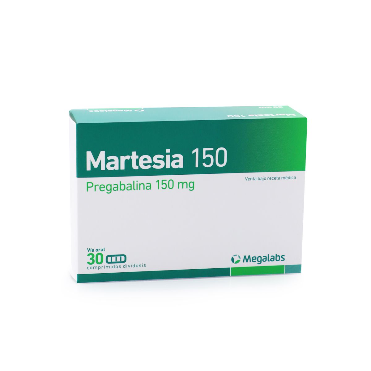 MARTESIA 150 MG. DIVIDOSIS CJ X 30 COMP.MULTIDOSIS