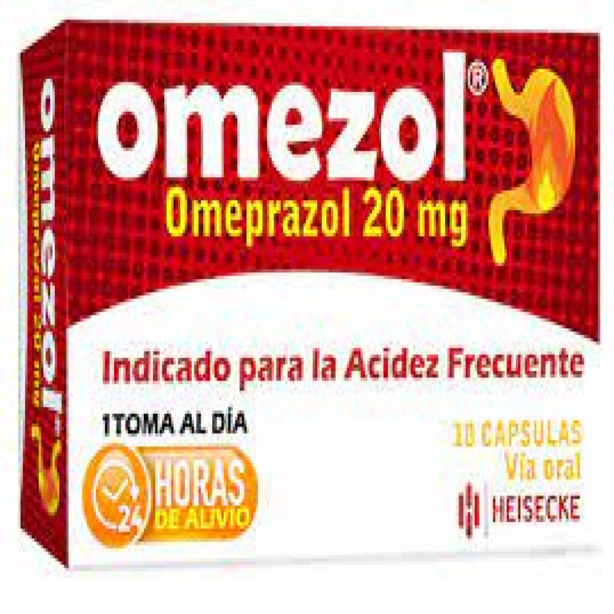 OMEZOL 20 MG. -OMEPRAZOL . CAJA DE 10 CAPSULAS